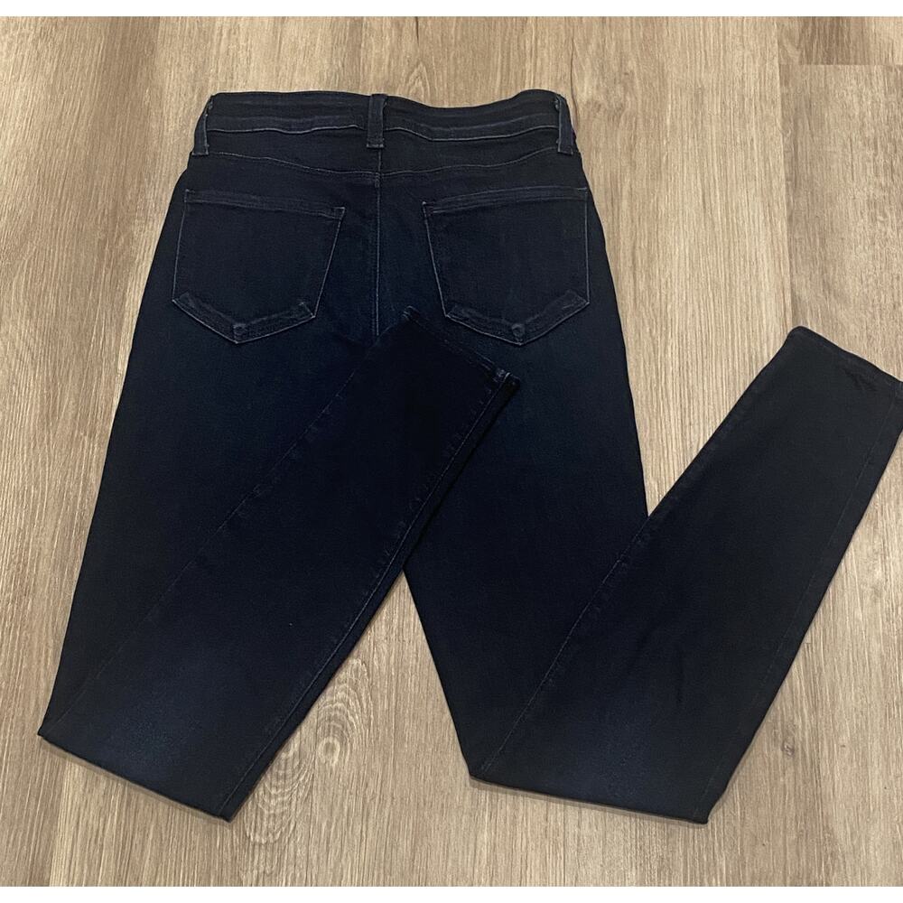 L'AGENCE Marguerite High Rise Skinny Jeans in Marlin Blue Size 25